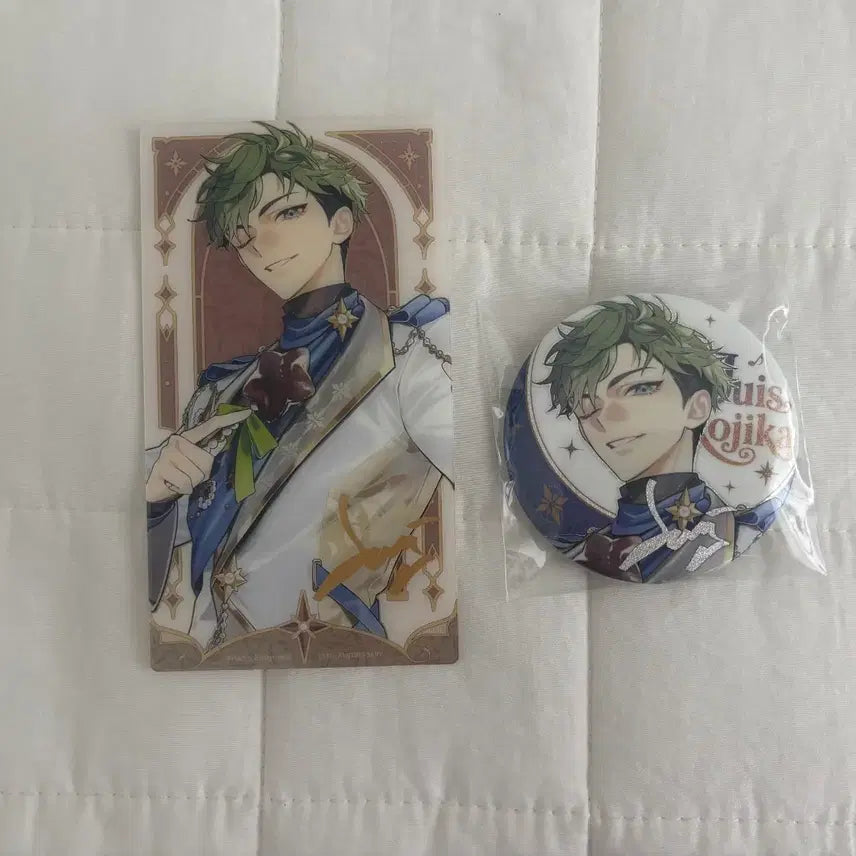 [BUNJANG] Ensemble Stars! Juites 10th Anniversary Melty Clear Card &amp; Can Badge Bundle / 앙스타 쥬이스 클카 캔뱃지 클리어카드 모펀 10주년 멜디