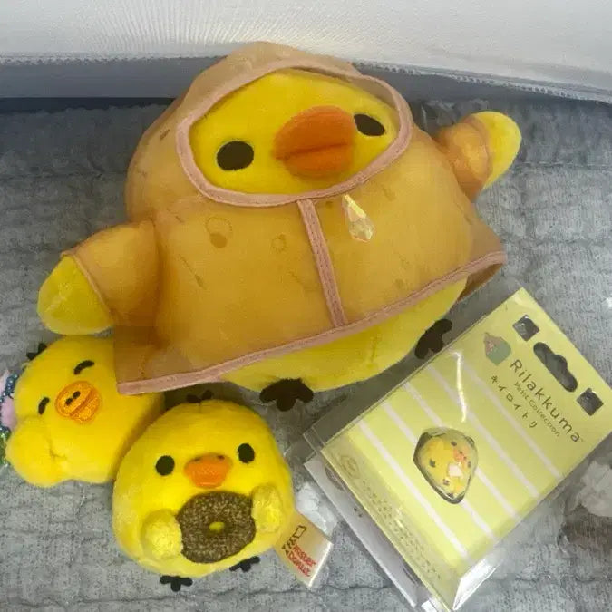 [BUNJANG] Rilakkuma Kiiroitori Doll Bundle Set Keyring / 비온뒤맑음 돼병이 키이로이토리 인형 토리 키링 일괄 리락쿠마