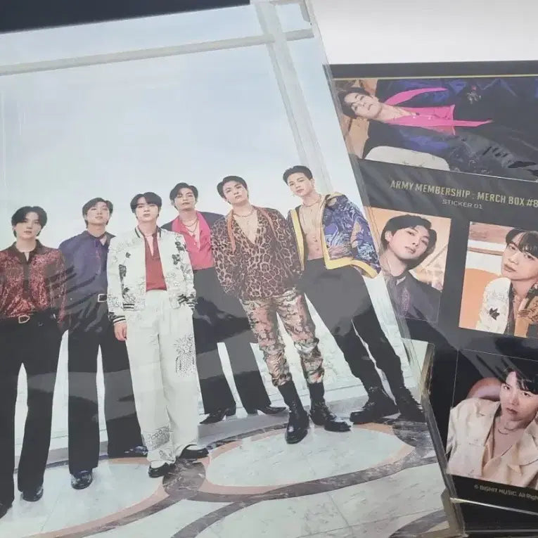 [BUNJANG] BTS Merch Box 8 (Sealed Components) / [구성품 미개봉] 방탄 머치박스 8
