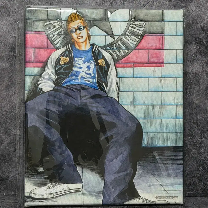 [BUNJANG] Crows Worst Figure P.A.D Harumichi Bouya Canvas Panel / 크로우즈 워스트 굿즈 피규어 P.A.D 보우야 하루미치 캔버스 패널
