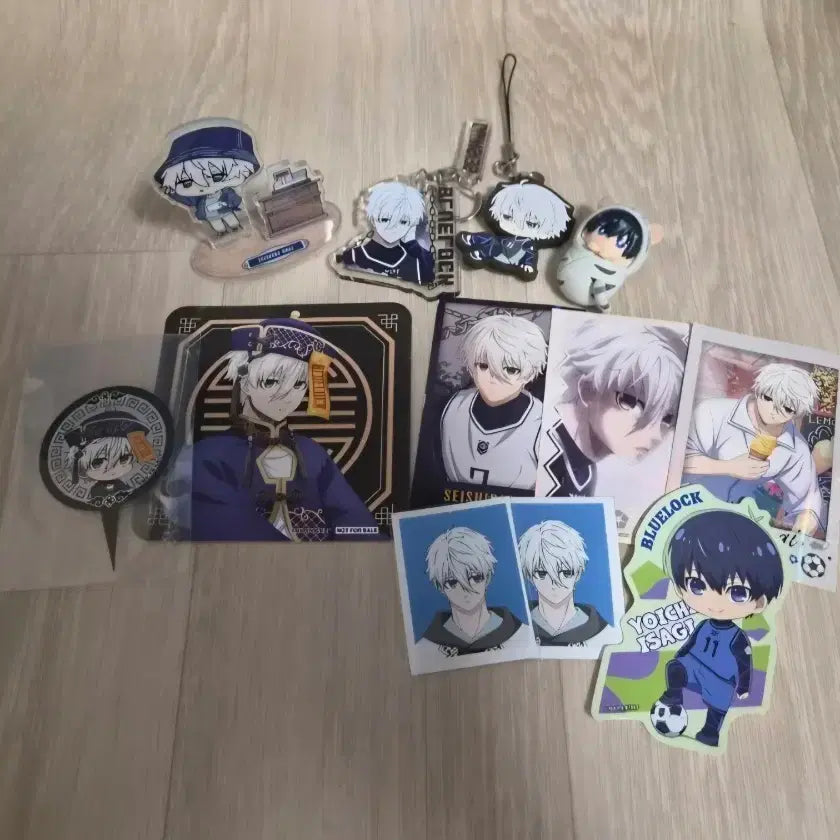[BUNJANG] Blue Lock Yoichi Isagi &amp; Seishiro Nagi Merchandise Bundle Set / 블루록 이사기 요이치&amp;나기 세이사로 굿즈 일괄