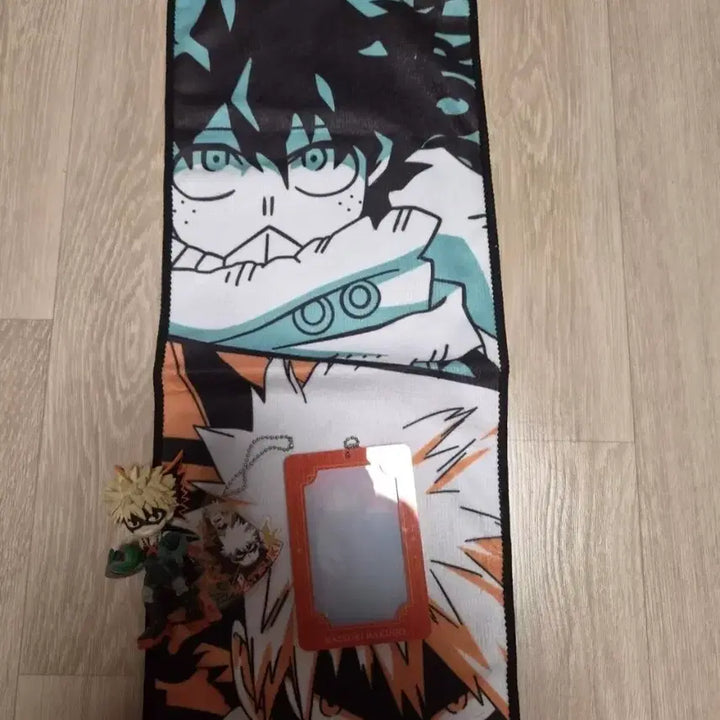 [BUNJANG] My Hero Academia Katsuki Bakugo Bundle Set Towel, Keychain, Acrylic Card Holder / 나의 히어로 아카데미아 바쿠고 굿즈 일괄