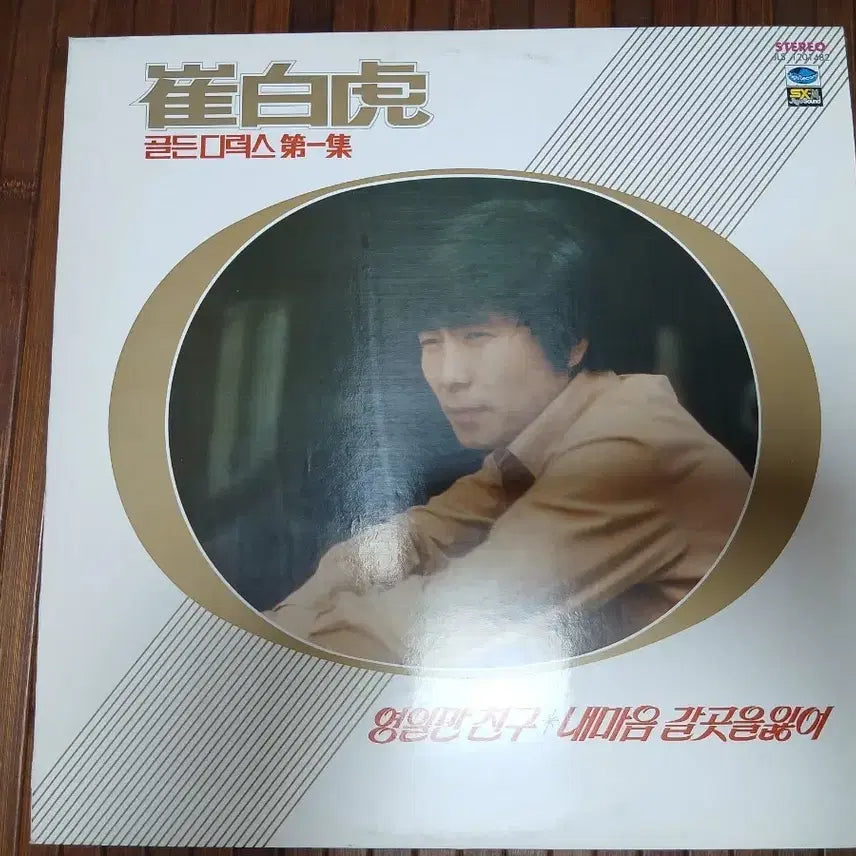 [BUNJANG] Choi Baek Ho Golden Deluxe Vol. 1 LP Record / 최백호 골든디럭스 제1집 레코드판