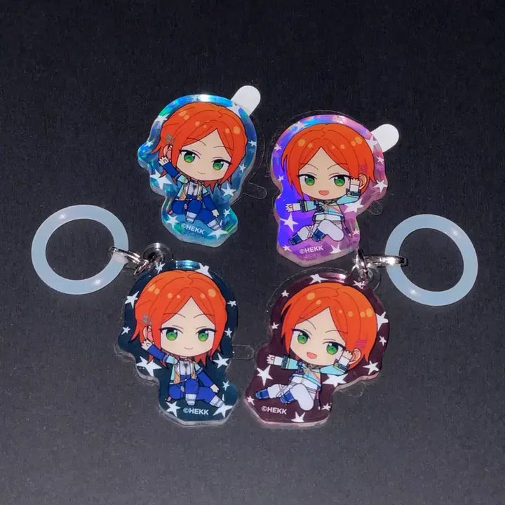 [BUNJANG] Ensemble Stars! 10th Anniversary Twink Clear Acrylic Charm Hinata Aoi Yuta / 앙스타 10주년 트윙크 아크릴 메지루시 스티커 아오이 히나타 유우타