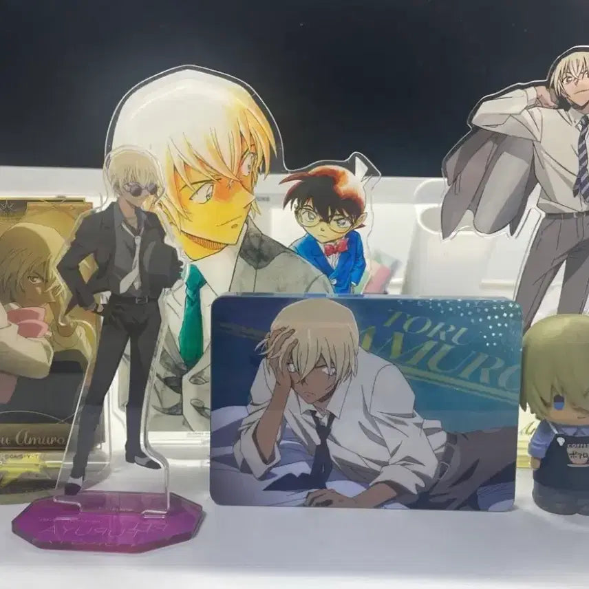 [BUNJANG] Detective Conan Amuro Goods Bundle Set / (일괄) 명탐정 코난 아무로 굿즈