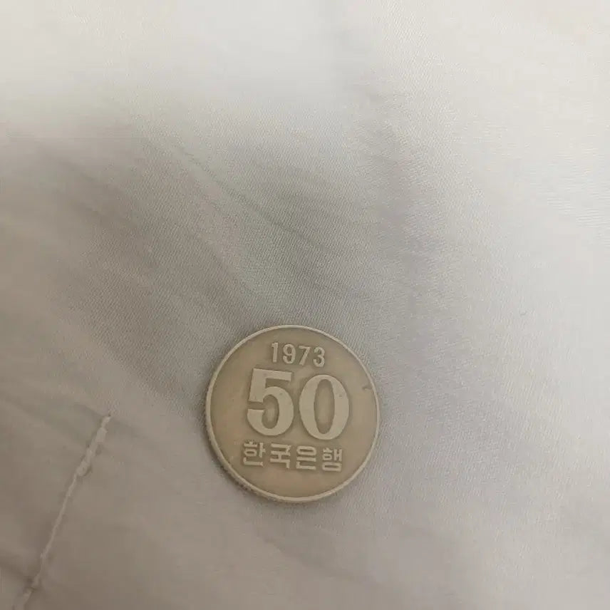 [BUNJANG] 1973 South Korean 50 Won Coin / 1973년 50원 한국은행 동전