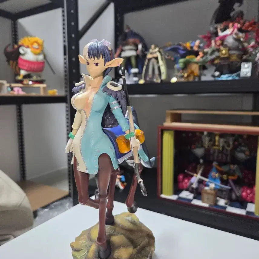 [BUNJANG] BM Studio Wanokuni Pirate Crew Speedy Resin Figure / BM 스튜디오 와노쿠니 백수해적단 스피디 레진 피규어