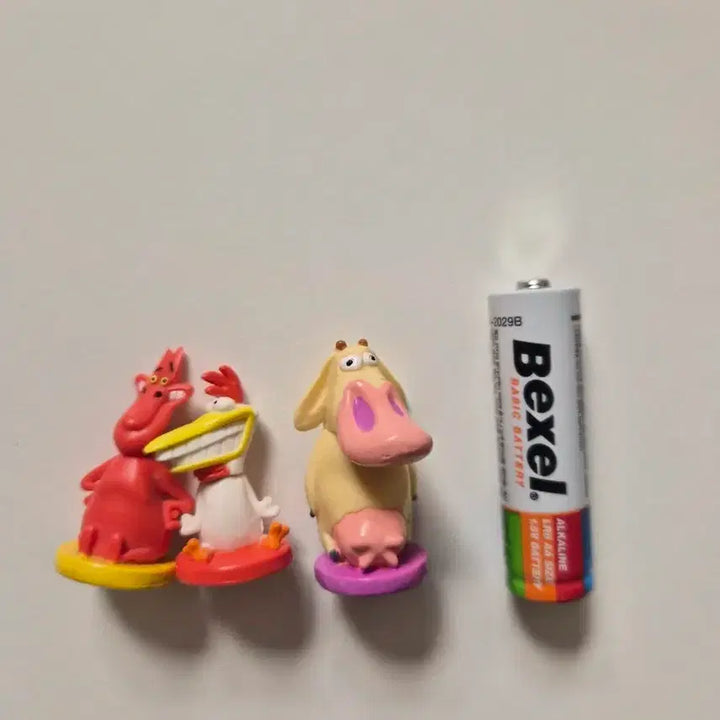 [BUNJANG] Cartoon Network Cow and Chicken Vintage Figure / 카툰네트워크 카우앤치킨 피규어