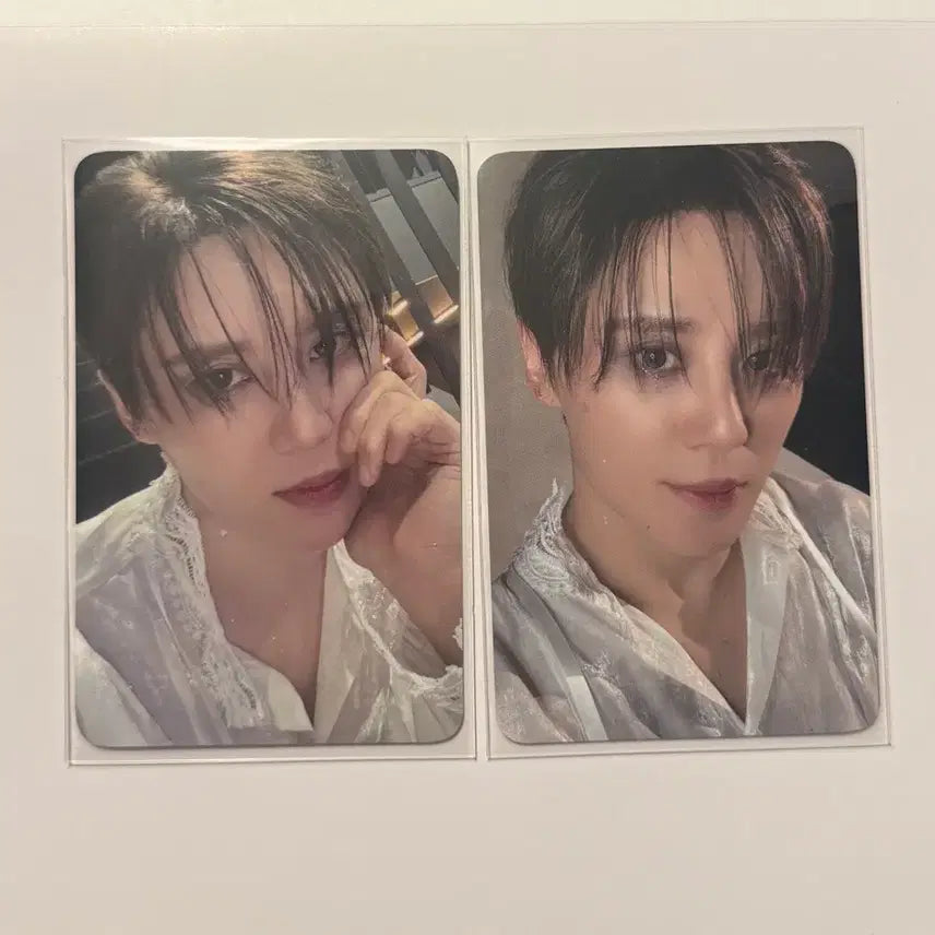 [BUNJANG] Kim Junsu Ketaho Lucky Draw Photocard Set / 김준수 포토카드 케타포 영통 2종 일괄