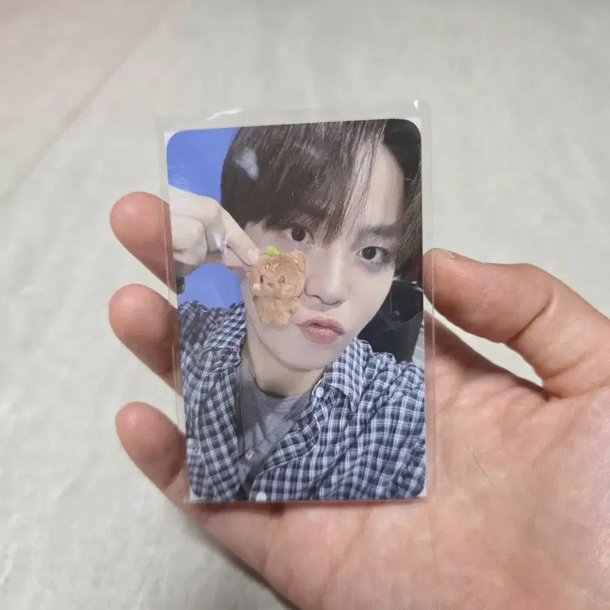 [BUNJANG] ATEEZ ANITEEZ Tiny Mini Doll Jongho Photocard / 에이티즈 애니티즈 팝업 타이니 미니인형 쫑베어 종호 포토카드만