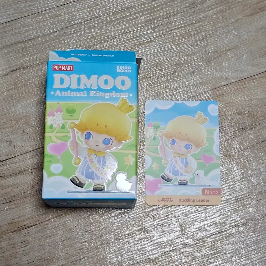 [BUNJANG] Dimoo Animal Kingdom Follow Me Duck Pop Mart Figure / 디무 동물의 왕국 날 따라와 오리 팝마트