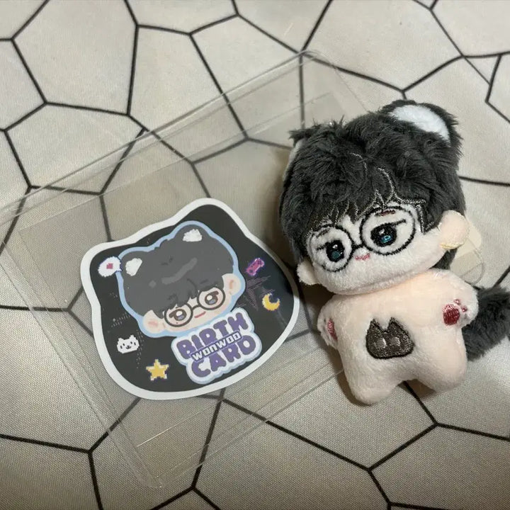 [BUNJANG] SEVENTEEN Wonwoo Wonyangyang 5cm Plush / 세븐틴 원우 인형 원냥냥 5cm 양도