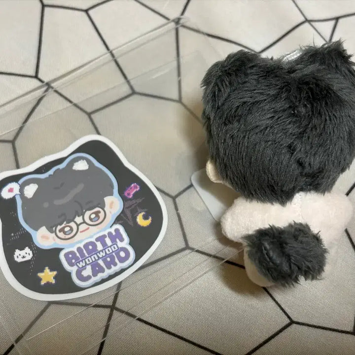 [BUNJANG] SEVENTEEN Wonwoo Wonyangyang 5cm Plush / 세븐틴 원우 인형 원냥냥 5cm 양도