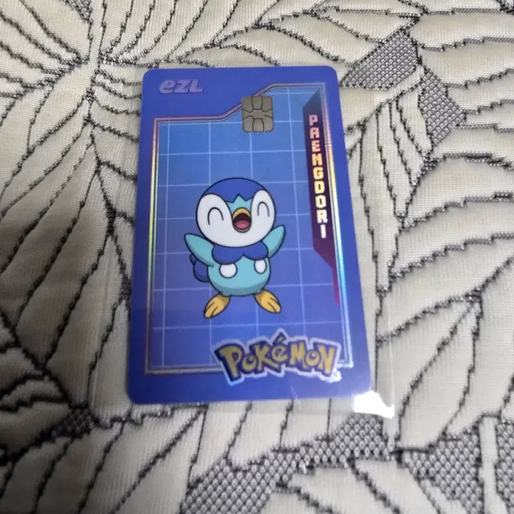 [BUNJANG] Pokemon Izzle Transit Card Pochama / 포켓몬 이즐 교통카드 팽도리 판매합니다