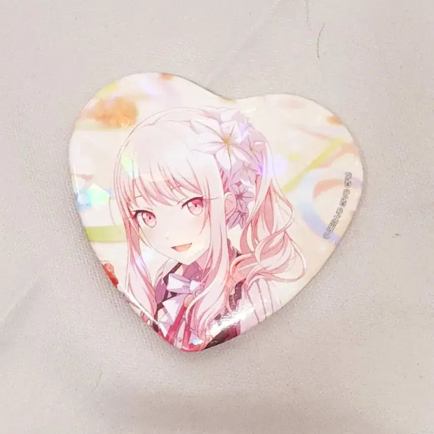 [BUNJANG] Project Sekai Mizuki Hologram Heart Can Badge / 프로젝트 세카이 프세카 미즈키 홀로그램 하트 캔뱃지