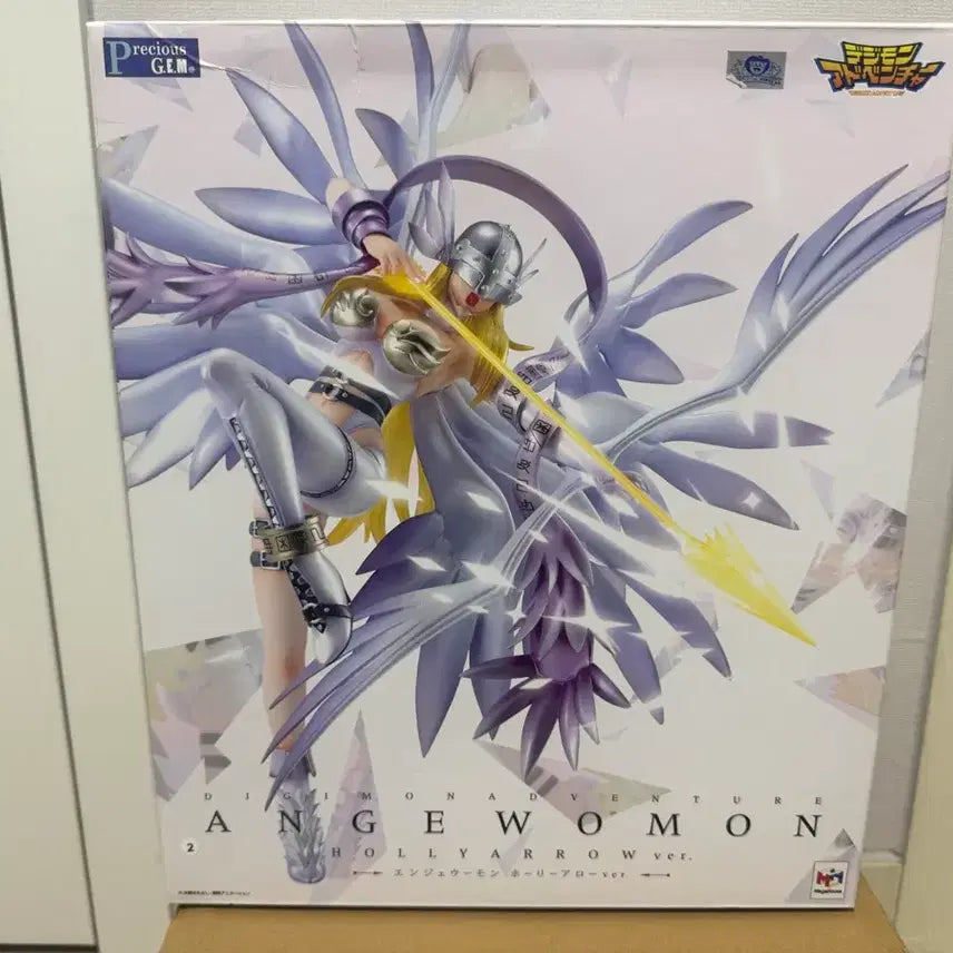 [BUNJANG] MegaHouse GEM Angelmon Holy Arrow Ver. Figure / GEM 메가하우스 엔젤우몬 홀리애로우 ver