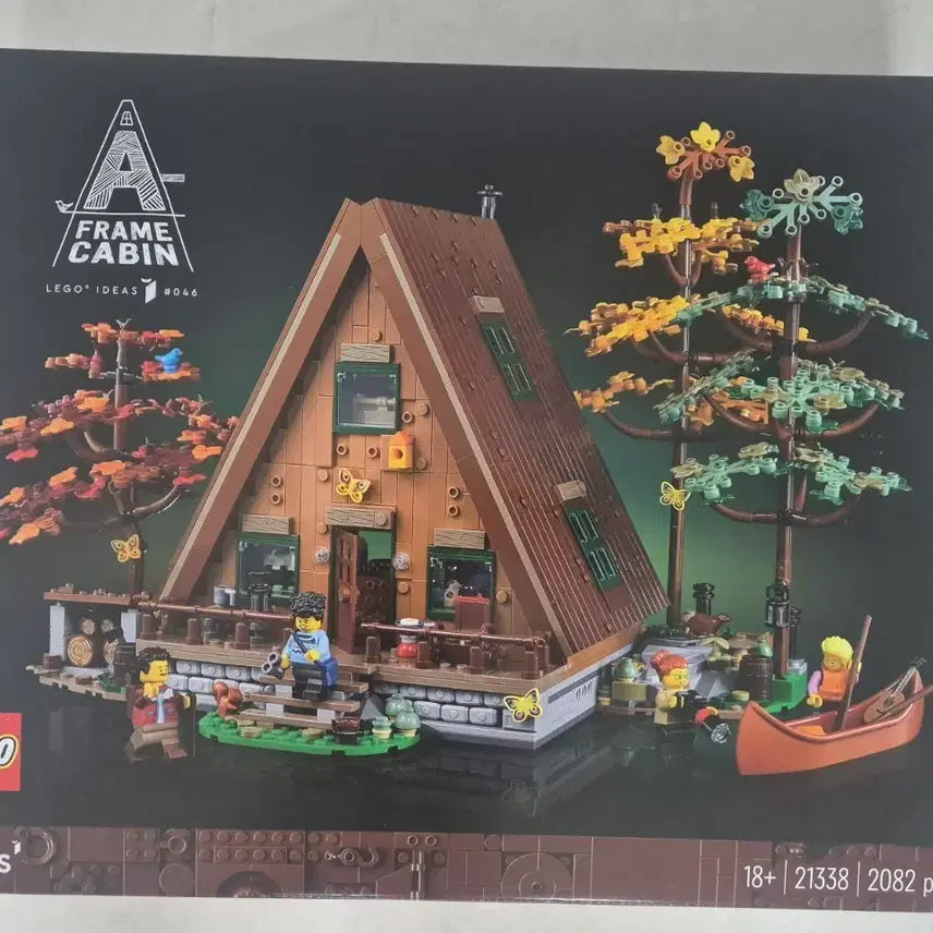 [BUNJANG] LEGO Ideas A-Frame Cabin 21338 / 레고 아이디어스 A 프레임 캐빈 21338