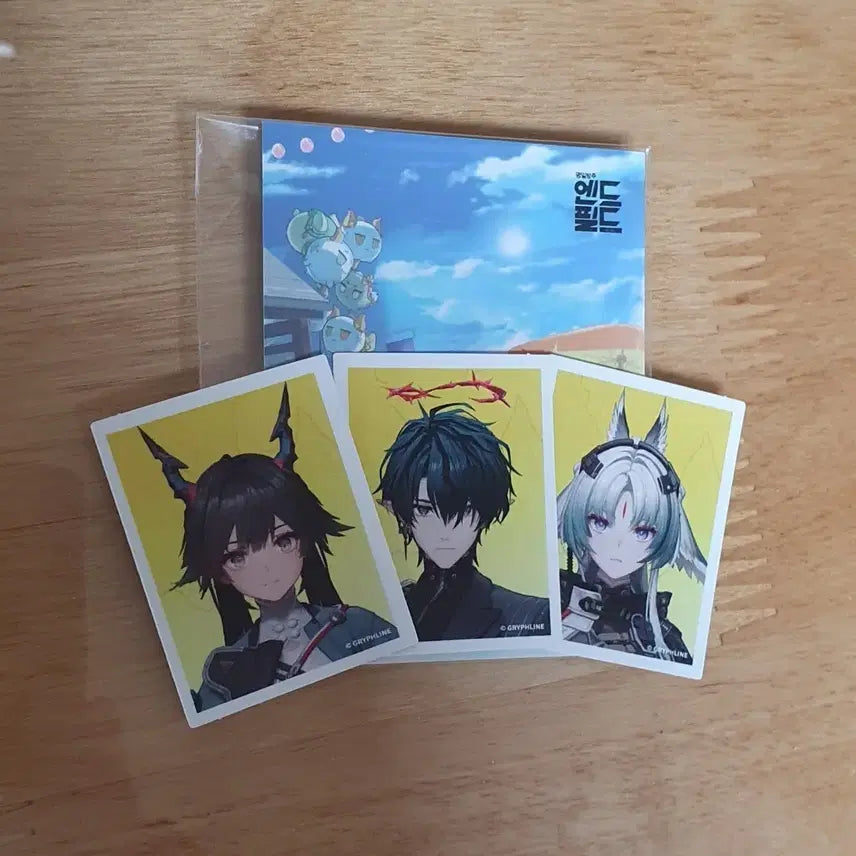 [BUNJANG] Arknights: Endfield Frank Burger Collaboration Popup Special Edition Proof Photo - Jin Cheon-woo, Camus / 명일방주엔드필드 프랭크버거 콜라보 팝업 특전 증명사진 진천우 카뮤 결