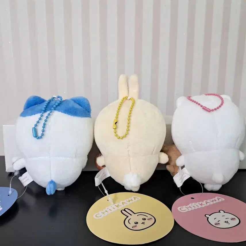 [BUNJANG] Cheekawa Usagi Hachiwara Plush Keychain (New) / 먼작귀 치이카와 우사기 하치와레 인형 키링 새상품