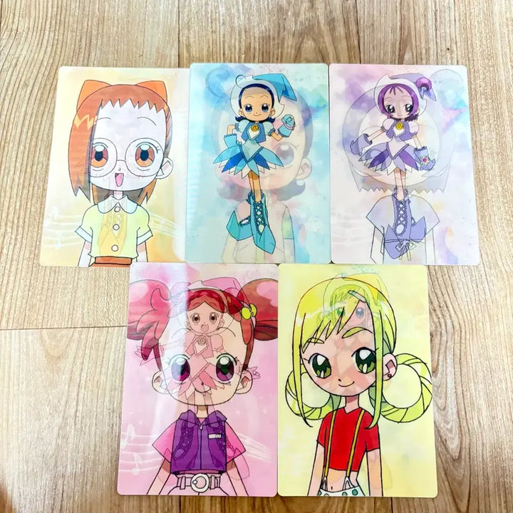 [BUNJANG] Magical Doremi Lenticular Postcard Set (5 Types) / 꼬마마법사 레미 렌티큘러 엽서 5종