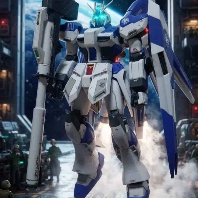 [BUNJANG] Bandai HG Hi-Nu Gundam Custom Painted Model Kit / 반다이 HG 하이뉴 건담 도색작