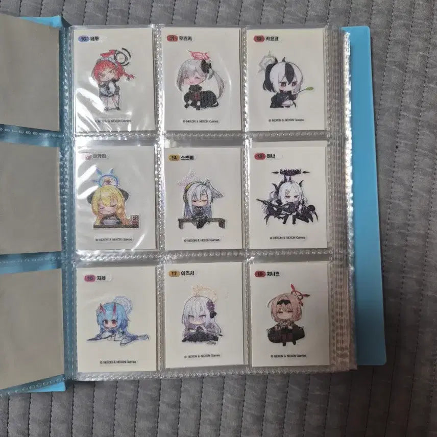 [BUNJANG] Blue Archive Sticker Collection - Full Set 1, Partial Set 2 / 블루아카이브 띠부씰 1탄 전종 2탄일부 팝니다