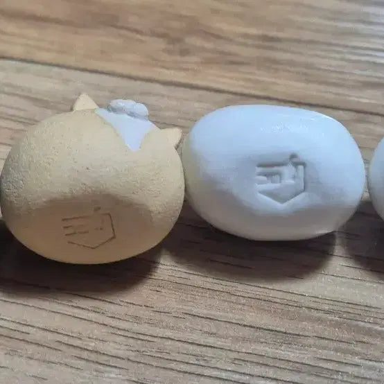 [BUNJANG] Stone Cat Ceramic Figurines Bundle Set / 고양이 돌멩이 도자기 피규어 일괄