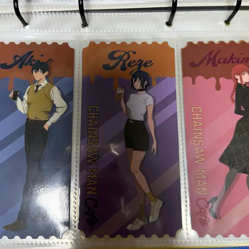 [BUNJANG] Chainsaw Man Cafe Pop-up Original Ticket / 체인소맨 카페 팝업 특전 오리지널 티켓