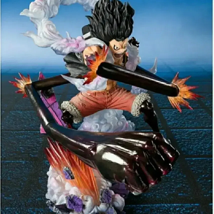 [BUNJANG] One Piece Monkey D. Luffy Snake Man Gear 4 Figure / 피규아트제로 몽키 D 루피 스네이크맨 원피스 피규어 기어 4 굿즈