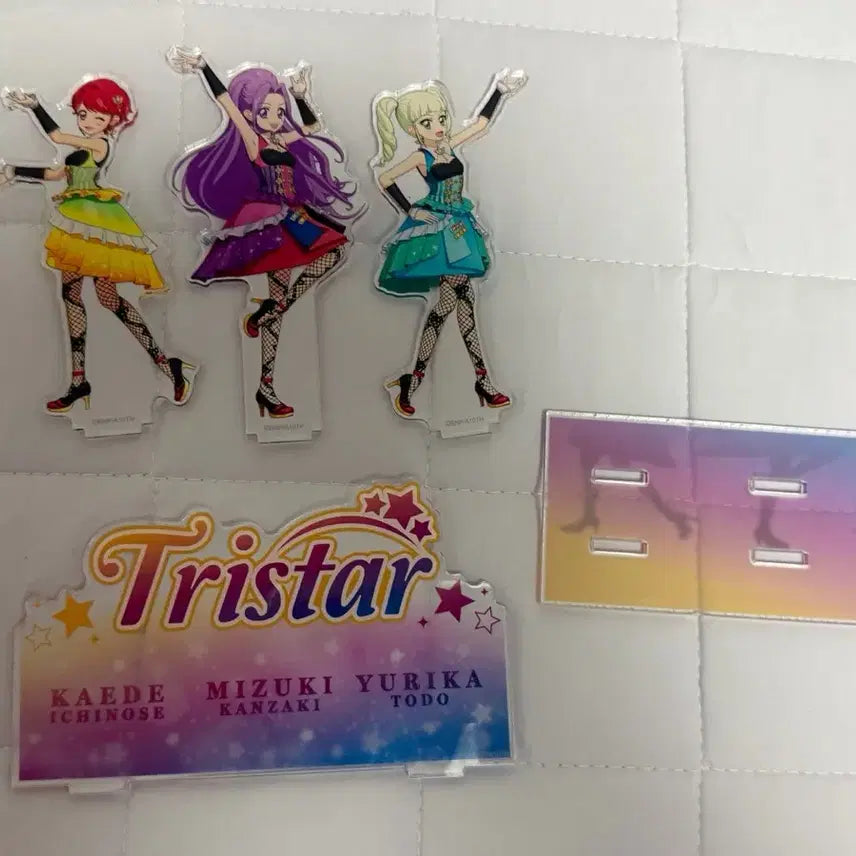 [BUNJANG] Aikatsu Tristar Acrylic Stand / 아이카츠 Tristar 트라이스타 아크릴 스탠드 판매