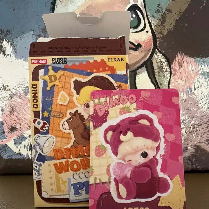 [BUNJANG] Popmart Dimoo Pixar Lotso Figure / 팝마트 디무 픽사 -랏소