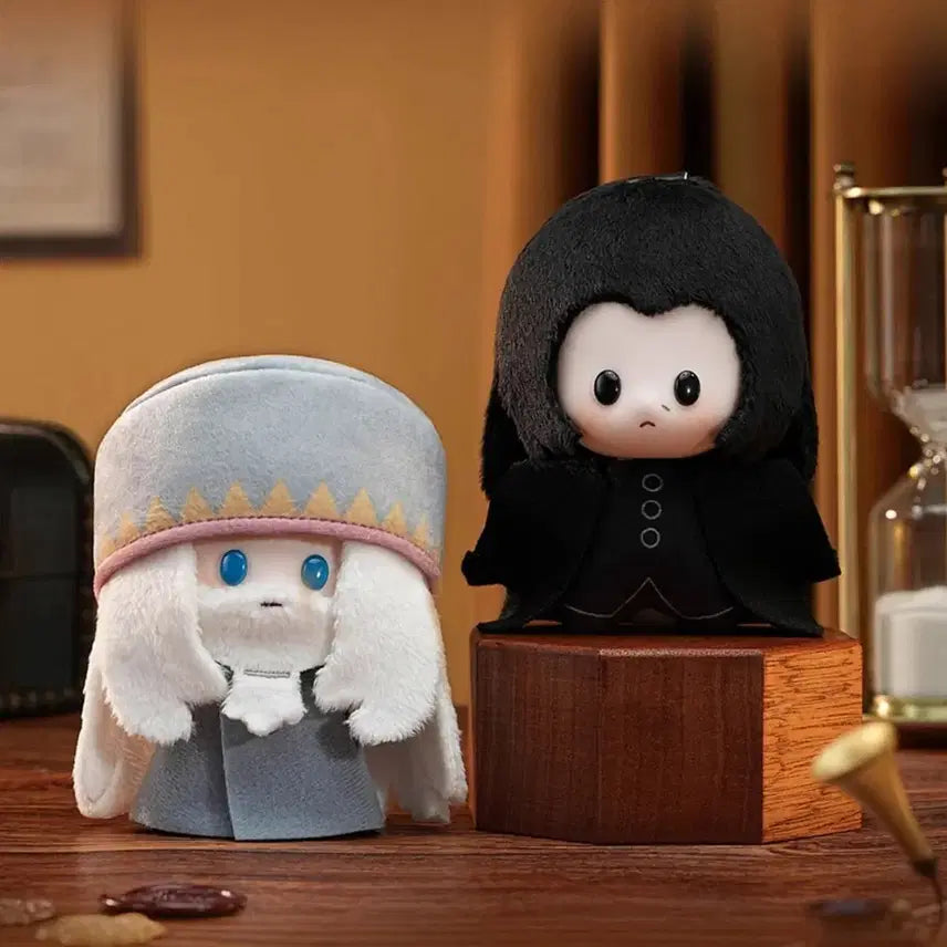 [BUNJANG] Harry Potter Bean Plush Keyring Set (Snape + Dumbledore) Bundle / 해리포터 콩눈 인형 키링 스네이프+덤블도어 일괄