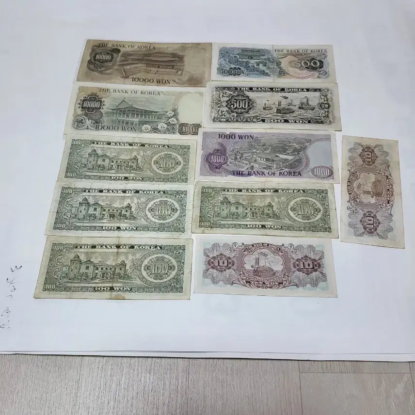 [BUNJANG] Vintage Korean Banknotes Collection / 옛날지폐