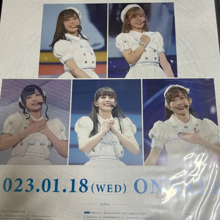 [BUNJANG] Love Live! Superstar!! Liella! Live BD Poster Bundle Set / 러브라이브 슈퍼스타 liella 라이브BD 포스터 일괄