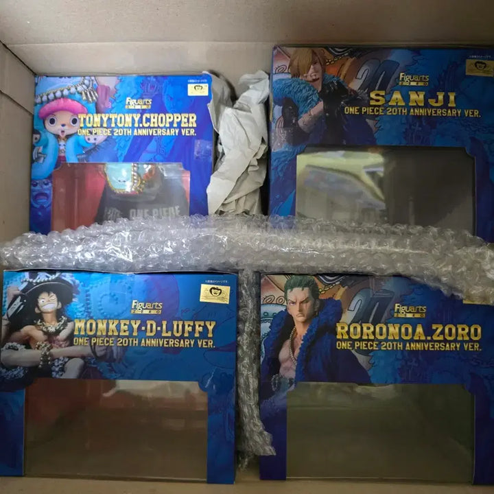 [BUNJANG] One Piece 20th Anniversary FiguartsZERO Pirate Crew Set Bundle / 원피스 20주년 아츠제로 해적단 세트 일괄 (풀구성,개봉확인품,미사용,무료배송)