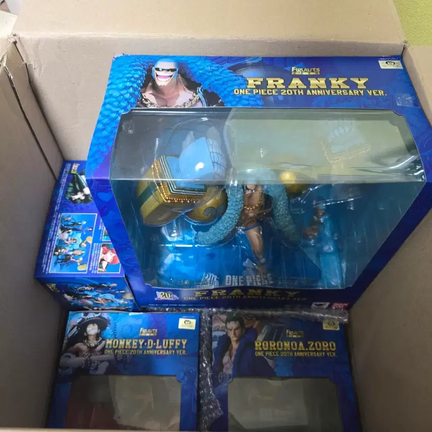 [BUNJANG] One Piece 20th Anniversary FiguartsZERO Pirate Crew Set Bundle / 원피스 20주년 아츠제로 해적단 세트 일괄 (풀구성,개봉확인품,미사용,무료배송)