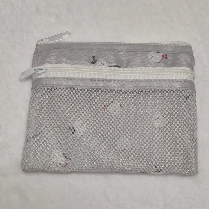 [BUNJANG] Baepsae Double Pouch Mesh Coin Wallet / 뱁새파우치 이중파우치 메쉬 동전지갑