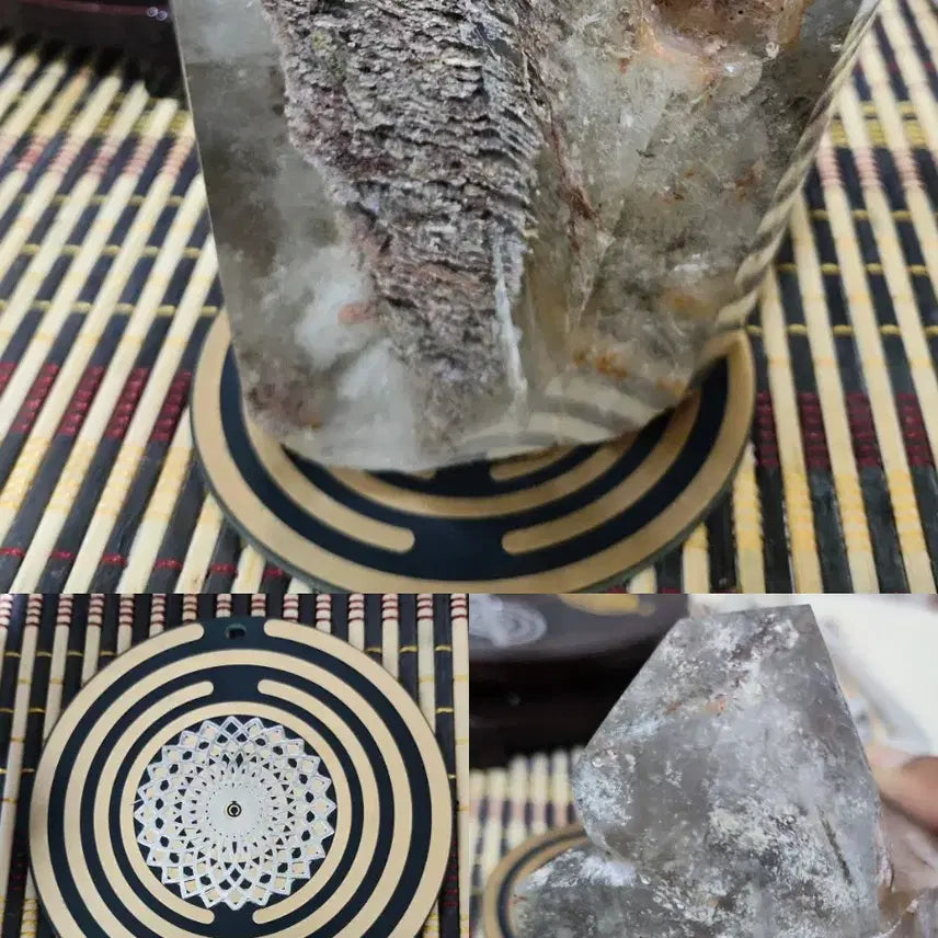[BUNJANG] High-Density Inclusion Garden Shaman Crystal / 고밀도 대 인클루젼 가든 샤먼 수정 929g 16cm9.7cm6cm