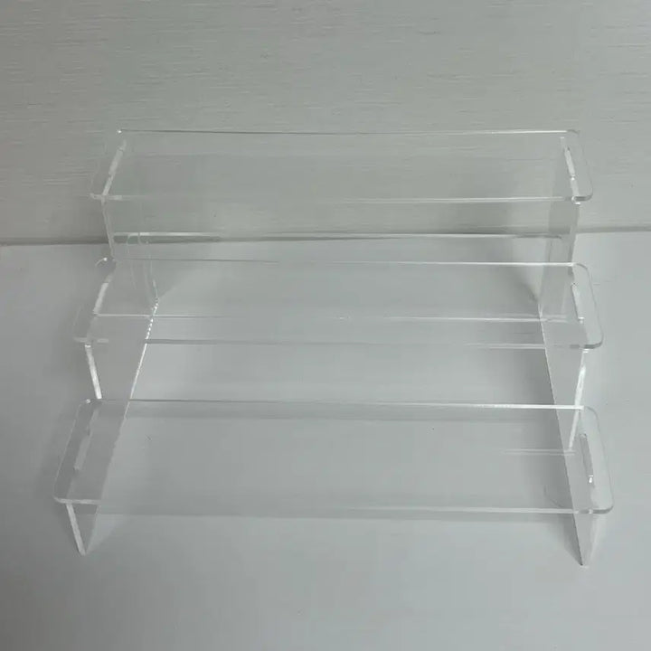 [BUNJANG] 3-Tier Clear Acrylic Display Stand Organizer / 투명 아크릴 3단 진열대 스탠드 장식장
