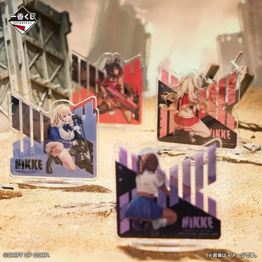 [BUNJANG] NieR:Automata Drake Double-Sided Battle Acrylic Stand / 제일복권 니케 드레이크 양면 배틀 아크릴스탠드