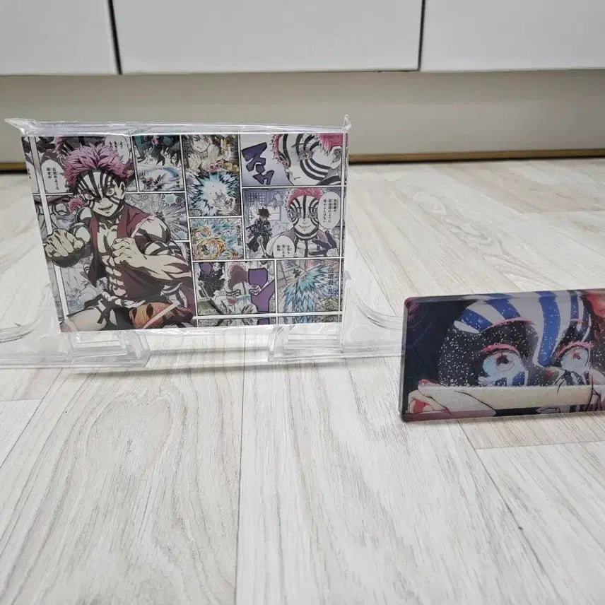 [BUNJANG] Demon Slayer Akaza Acrylic Block Bundle Set / 귀멸의 칼날 아카자 아크릴블럭 일괄 판매
