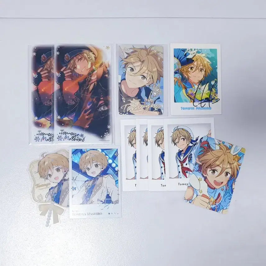 [BUNJANG] Ensemble Stars Tomoya Chara x Chara Can Badge Bundle Set / 앙스타 토모야 캔뱃지 굿즈 파샷츠 일괄 폴라 팝업 특전