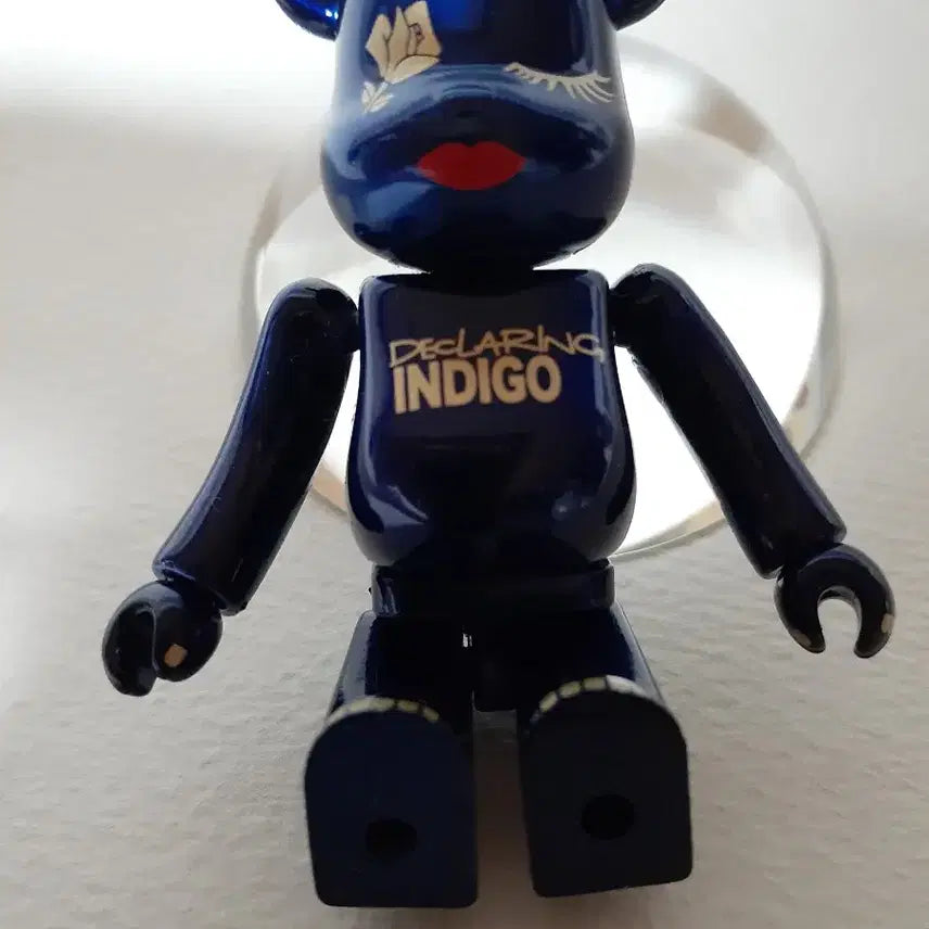 [BUNJANG] Bearbrick Lancôme Declaring Indigo 100% (2009) Jointed Figure / 관절 베어브릭 새상품