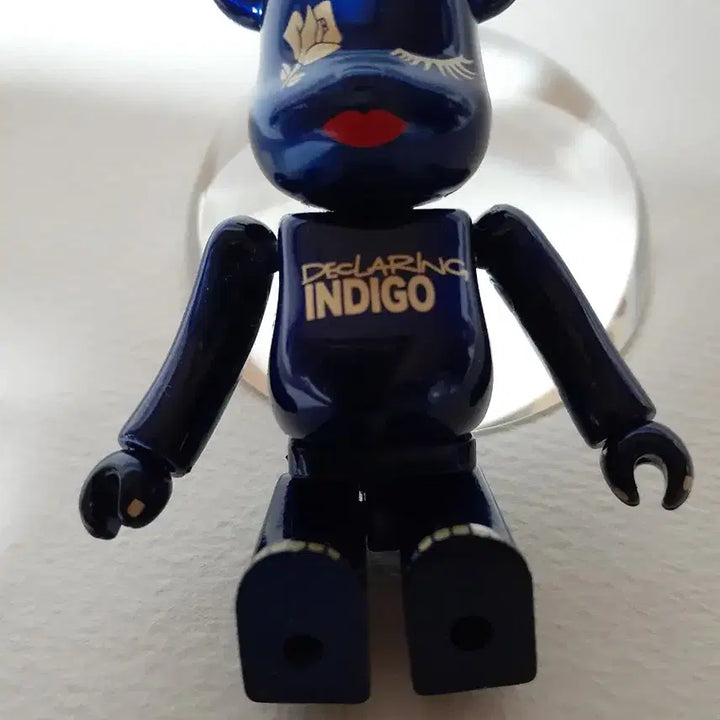 [BUNJANG] Bearbrick Lancôme Declaring Indigo 100% (2009) Jointed Figure / 관절 베어브릭 새상품