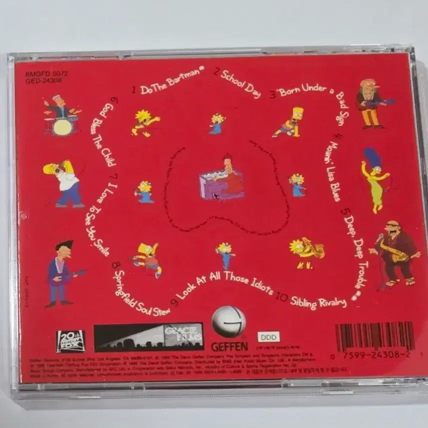 [BUNJANG] The Simpsons Sing the Blues CD / The Simpsons Sing the Blues 심슨 앨범 시디 CD