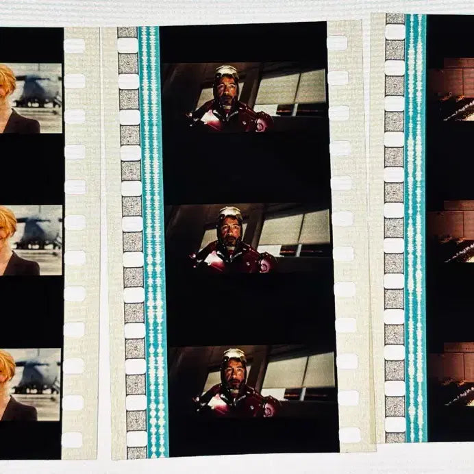 [BUNJANG] Iron Man Film Cut 6 Sheets / 아이언맨 필름컷 6매 / 영화 필름 / 마블