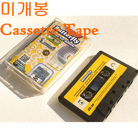 [BUNJANG] JINex Butterfly Cassette Tape (Sealed) / 지넥스 (JINex) - Butterfly (미개봉, Cassette Tape)