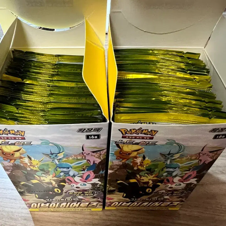 [BUNJANG] Pokemon Eevee Heroes Search Pack Bundle (60 Packs) / 포켓몬카드 이브이히어로즈 서치팩 60개