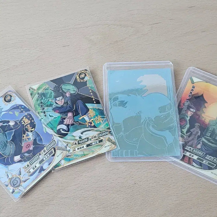 [BUNJANG] Naruto Kakashi &amp; Iruka Card Bundle / 나루토 카카시 이루카 카드 4장 일괄