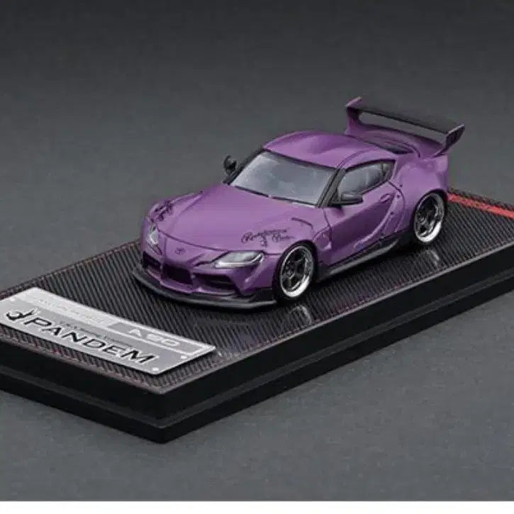 [BUNJANG] Ignition Model 1:64 Supra A90 Matte Purple / 이그니션 1:64 수프라 A90 매트퍼플 택포5.4